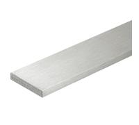 sourcing map 316L Stainless Steel Flat Bar 100mm Length 25mm Width 4mm Thickness Metal Strips Brushed Finish for DIY Kitchen Craft Machinery Building Chemical Industry, 2pcs