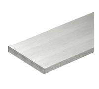 sourcing map 316L Stainless Steel Flat Bar 100mm Length 40mm Width 5mm Thickness Metal Strips Brushed Finish for DIY Kitchen Craft Machinery Building Chemical Industry, 2pcs