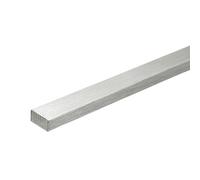 sourcing map 316L Stainless Steel Flat Bar 300mm Length 10mm Width 5mm Thickness Metal Strips Brushed Finish for DIY Kitchen Craft Machinery Building Chemical Industry, 1pcs