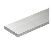 sourcing map 316L Stainless Steel Flat Bar 300mm Length 30mm Width 6mm Thickness Metal Strips Brushed Finish for DIY Kitchen Craft Machinery Building Chemical Industry, 1pcs