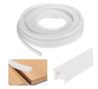 sourcing map 32.8ft/10m LED Diffuser Channel, 10x10mm Silicone LED Channel System, Flexible Neon Rope Light Strip for 5-6mm Light Strips Indoor Outdoor Ambient Decor