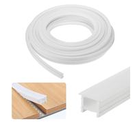 sourcing map 32.8ft/10m LED Diffuser Channel, 12x12mm Silicone LED Channel System, Flexible Neon Rope Light Strip for 8mm-10mm Light Strips Indoor Outdoor Ambient Decor