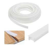 sourcing map 32.8ft/10m LED Diffuser Channel, 15x10mm Silicone LED Channel System, Flexible Neon Rope Light Strip for 8mm-10mm Light Strips Indoor Outdoor Ambient Decor