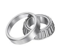 sourcing map 32007X Tapered Roller Bearing Cone and Cup, 35mm Bore x 62mm OD x 18mm Thick, Chrome Steel Taper Bearing Set, ABEC-3