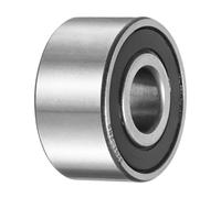 sourcing map 3201-2RS/5201-2RS Double Row Sealed Angular Contact Ball Bearing, 12 x 32 x 15.5mm Ball Bearings for Electric Motor, Pumps, Compressor, Agricultural Machinery