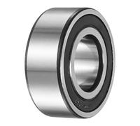 sourcing map 3207-2RS/5207-2RS Double Row Sealed Angular Contact Ball Bearing, 35 x 72 x 27mm Ball Bearings for Electric Motor, Pumps, Compressor, Agricultural Machinery