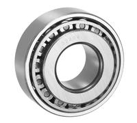 sourcing map 32204 Tapered Roller Bearing Cone and Cup Set, 20mm Bore x 47mm OD x 19.25mm Thick, Chrome Steel Taper Bearing Set, ABEC-3