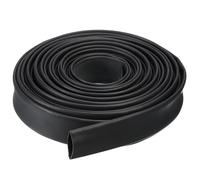 sourcing map 32mm Dia 33ft Heat Shrink Tubing 4:1 Dual Wall Adhesive Lined Marine Waterproof Shrink Tube Black for Industrial Electrical Cable Wire Wrap