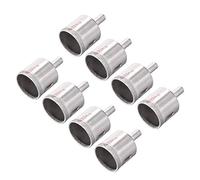 sourcing map 32mm Diamond Drill Bits Hole Saws for Glass Tile Porcelain Marble Ceramic Bottles Pots Brick Pack of 8