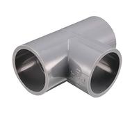sourcing map 32mm Slip 90 Degree PVC Pipe Fitting Elbow Coupling Adapter Gray 2 Pcs