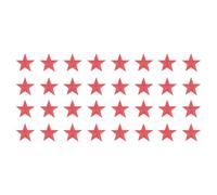 sourcing map 32Pcs Iron on Star Patches, Sew on Star Embroidered Patches, Decorative Repair Patch Applique for DIY Crafts Backpacks Bags Hats Clothes, 29mm Rose Pink