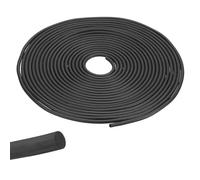 sourcing map 33 ft Backer Rod, 1/8 Inch Diameter EPDM Foam Backer Rod Caulk Saver, Weather Strip Seal for Sealing Concrete Gaps, Expansion Joints, Crack Filling, Doors, Windows, Black