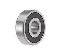sourcing map 333-2RS Deep Groove Ball Bearings 17mm x 52mm x 16mm Double Sealed Chrome Steel P0(ABEC1)