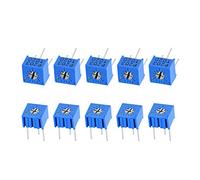 sourcing map 3362 Trimmer Potentiometer 20K Ohm Top Adjustment Horizontal Variable Resistors 10Pcs