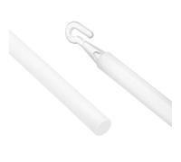 Sourcing Map 35" Blinds Wand Replacement, White Plastic, Tool Free Installation, Window, Manual Control, Above Window Tilt, Wand, Blinds