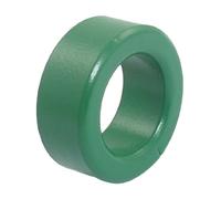 sourcing map 36mm Outside Dia Green Iron Inductor Coils Toroid Ferrite Cores