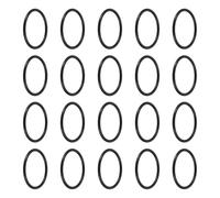 sourcing map 36Pcs A-126 Nitrile Rubber O-Rings, 1-3/8" ID 1-9/16" OD 3/32" Width Round Seal Rings Gasket for Lighter Repair Flashlight Lens Faucet Seal Repair Air Machine Plumbing Compressor