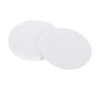sourcing map 36Pcs Circle Kraft Paper, 11.7 x 11.7 cm Round Shape Cardstock Paper Circle Bulletin Board for Art Supplies, Origami, Paper Crafting, White