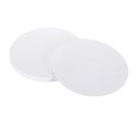 sourcing map 36Pcs Circle Kraft Paper, 19 x 19 cm Round Shape Cardstock Paper Circle Bulletin Board for Art Supplies, Origami, Paper Crafting, White