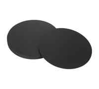 sourcing map 36Pcs Circle Kraft Paper, 19 x 19 cm Round Shape Cardstock Paper Circle Bulletin Board for Art Supplies, Origami, Paper Crafting, Black