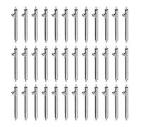 sourcing map 36pcs Quick Release Spring Bar 18mm Width 1.8mm Diameter Stainless Steel Watch Pins Replacement Band Strap Link Pins Watch Lugs for Watch Band Straps