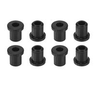 sourcing map 36Pcs Rubber Grommets 1/4"(6mm) Drill Hole, 3/16"(4mm) ID Hole Top Hat Grommet Black Silicone Rubber Hole Plug Gasket for Wiring, Automotive