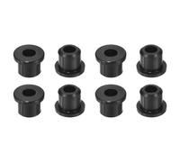 sourcing map 36Pcs Rubber Grommets 5/16"(8mm) Drill Hole, 3/16"(5mm) ID Hole Top Hat Grommet Black Silicone Rubber Hole Plug Gasket for Wiring, Automotive