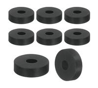 sourcing map 36Pcs Thick Rubber Spacer, 13/16 Inch OD x 1/4 Inch ID x 1/4 Inch Thickness
