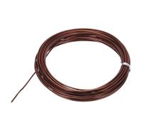 sourcing map 37 Gauge Aluminum Craft Wire, 33 Feet Bendable Wire Metal Armature Wire for Jewelry Making DIY Sculpting Floral Wreath Making Wire Wrapping Christmas Ornaments (37 AWG Copper)