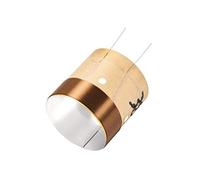 sourcing map 38.5mm 1.5" Woofer Voice Coil 2 Layers Round Copper Wire Bass Speaker Audio Replacement