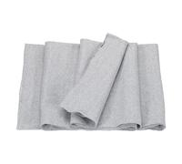 sourcing map 39" Elastic Cuffs Ribbed Trims Cotton Fabric Knit Rib Stretch Tape Cuff Sleeve Waistband for Sewing, 24" Wide Grey