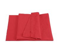 sourcing map 39" Elastic Cuffs Ribbed Trims Cotton Fabric Knit Rib Stretch Tape Cuff Sleeve Waistband for Sewing, 24" Wide Red