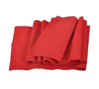 sourcing map 39" Elastic Cuffs Ribbed Trims Cotton Fabric Knit Rib Stretch Tape Cuff Sleeve Waistband for Sewing, 8" Wide Red