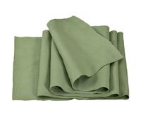 sourcing map 39" Elastic Cuffs Ribbed Trims Cotton Fabric Knit Rib Stretch Tape Cuff Sleeve Waistband for Sewing, 8" Wide Light Green