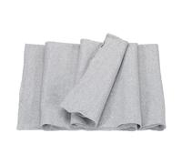 sourcing map 39" Elastic Cuffs Ribbed Trims Cotton Fabric Knit Rib Stretch Tape Cuff Sleeve Waistband for Sewing, 12" Wide Grey
