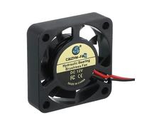 sourcing map 3D Printer 4010 Cooling Fan, 12V 6000RPM 40 x 40 x 10 mm Hydraulic Bearing XH2.54 Extruder Cooling Fan with 30cm Cable 2 Pin Terminal for 3D Printer