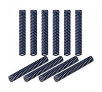 sourcing map 3D Printer Die Spring, 10pcs 12mm OD 90mm Long Spiral Stamping Light Load Compression Mould Die Springs for 3D Printer Electric Part, Blue