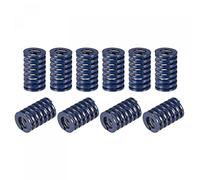 sourcing map 3D Printer Die Spring, 10pcs 16mm OD 25mm Long Spiral Stamping Light Load Compression Mould Die Springs for 3D Printer Electric Part, Blue