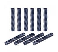sourcing map 3D Printer Die Spring, 10pcs 8mm OD 50mm Long Spiral Stamping Light Load Compression Mould Die Springs for 3D Printer Electric Part, Blue