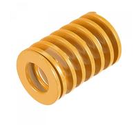 sourcing map 3D Printer Die Spring, 25mm OD 40mm Long Spiral Stamping Light Load Compression Mould Die Springs for 3D Printer Electric Part, Yellow