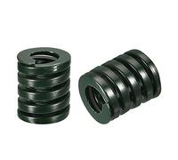 sourcing map 3D Printer Die Spring, 2pcs 20mm OD 25mm Long Spiral Stamping Compression Mould Die Springs for 3D Printer Electric Part, Green