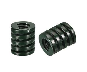 sourcing map 3D Printer Die Spring, 2pcs 20mm OD 25mm Long Spiral Stamping Compression Mould Die Springs for 3D Printer Electric Part, Green