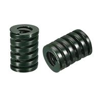 sourcing map 3D Printer Die Spring, 2pcs 20mm OD 30mm Long Spiral Stamping Compression Mould Die Springs for 3D Printer Electric Part, Green