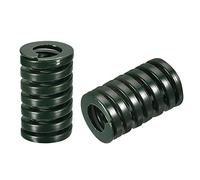 sourcing map 3D Printer Die Spring, 2pcs 20mm OD 35mm Long Spiral Stamping Compression Mould Die Springs for 3D Printer Electric Part, Green