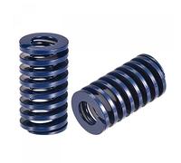 sourcing map 3D Printer Die Spring, 2pcs 20mm OD 35mm Long Spiral Stamping Light Load Compression Mould Die Springs for 3D Printer Electric Part, Blue