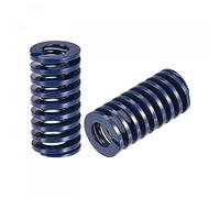 sourcing map 3D Printer Die Spring, 2pcs 20mm OD 40mm Long Spiral Stamping Light Load Compression Mould Die Springs for 3D Printer Electric Part, Blue