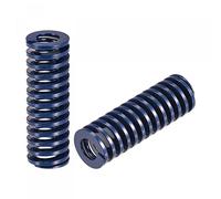 sourcing map 3D Printer Die Spring, 2pcs 20mm OD 55mm Long Spiral Stamping Light Load Compression Mould Die Springs for 3D Printer Electric Part, Blue