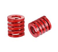 sourcing map 3D Printer Die Spring, 2pcs 25mm OD 30mm Long Spiral Stamping Medium Load Compression Mould Die Springs for 3D Printer Electric Part, Red