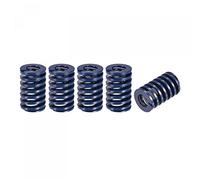 sourcing map 3D Printer Die Spring, 5pcs 20mm OD 30mm Long Spiral Stamping Light Load Compression Mould Die Springs for 3D Printer Electric Part, Blue