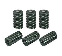 sourcing map 3D Printer Die Spring, 6pcs 12mm OD 20mm Long Spiral Stamping Compression Mould Die Springs for 3D Printer Electric Part, Green
